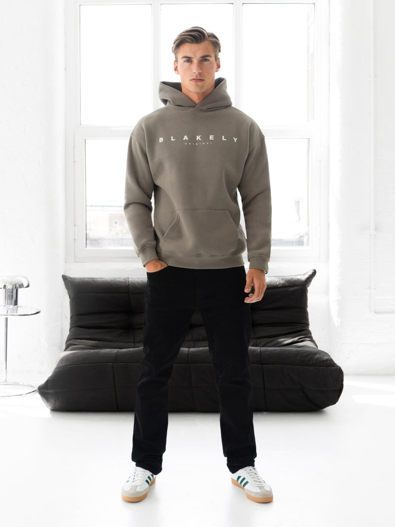 Evolved Relaxed Hoodie - Safari Green