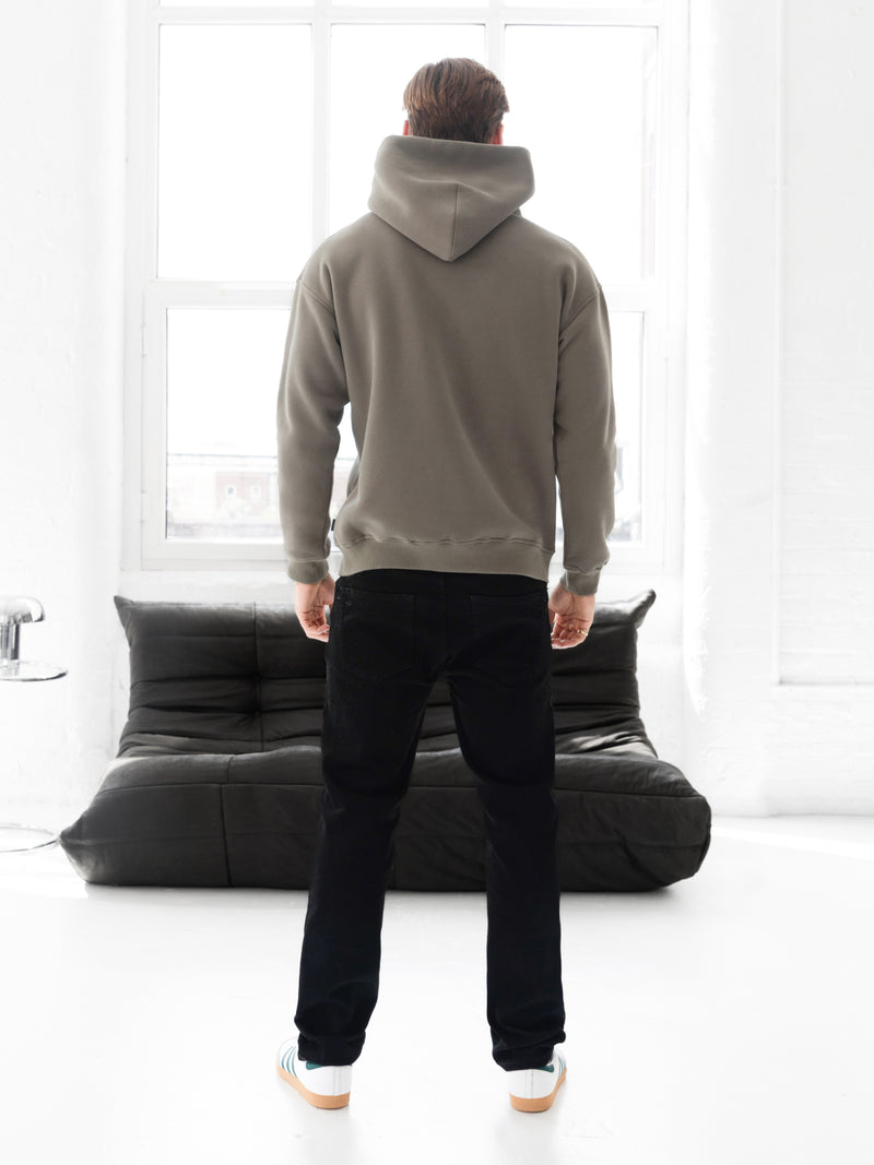 Evolved Relaxed Hoodie - Safari Green