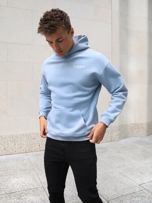 Universal Relaxed Hoodie - Ice Blue