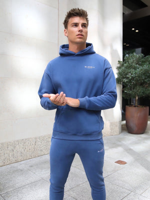 Universal Relaxed Hoodie - Mid Indigo