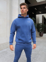 Universal Relaxed Hoodie - Mid Indigo
