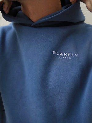 Universal Relaxed Hoodie - Mid Indigo
