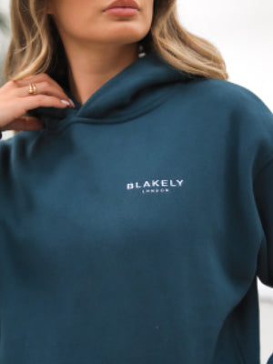 Universal Women's Relaxed Hoodie - Teal Green