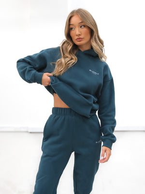 Universal Women's Relaxed Hoodie - Teal Green