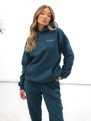 Universal Women's Relaxed Hoodie - Teal Green
