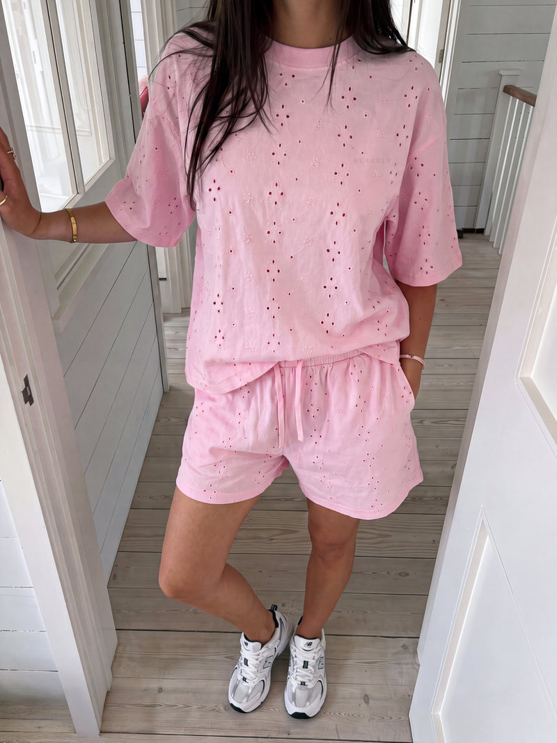 Amina Oversized T-Shirt - Pink