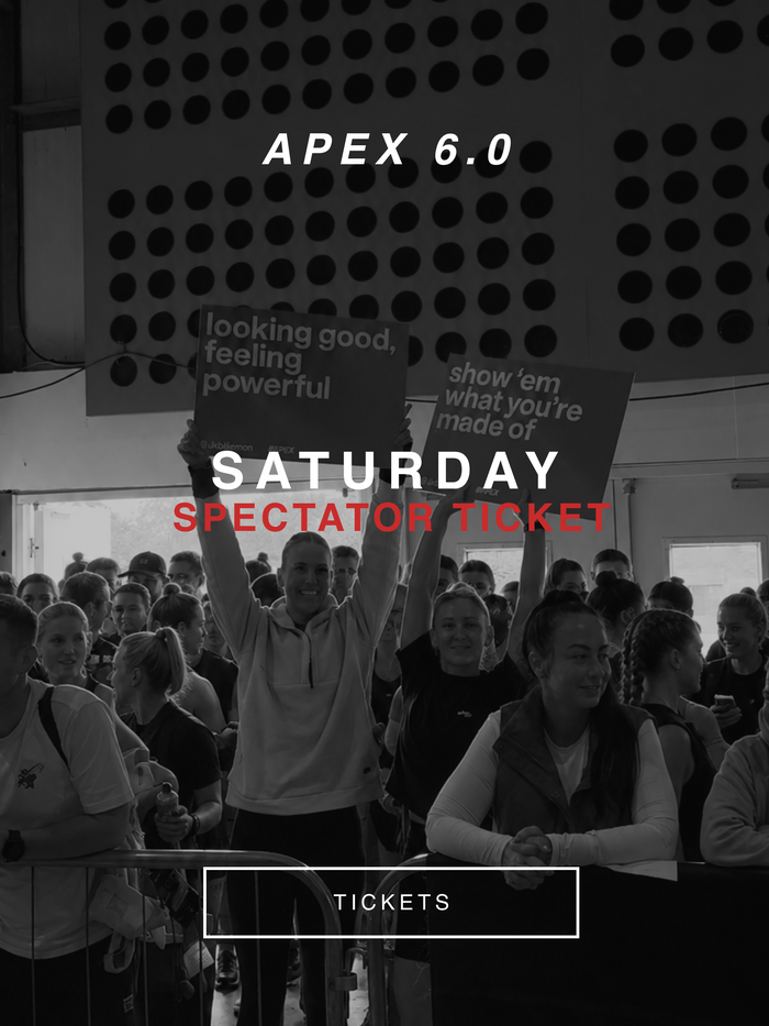 Apex 6.0 Spectator - Saturday