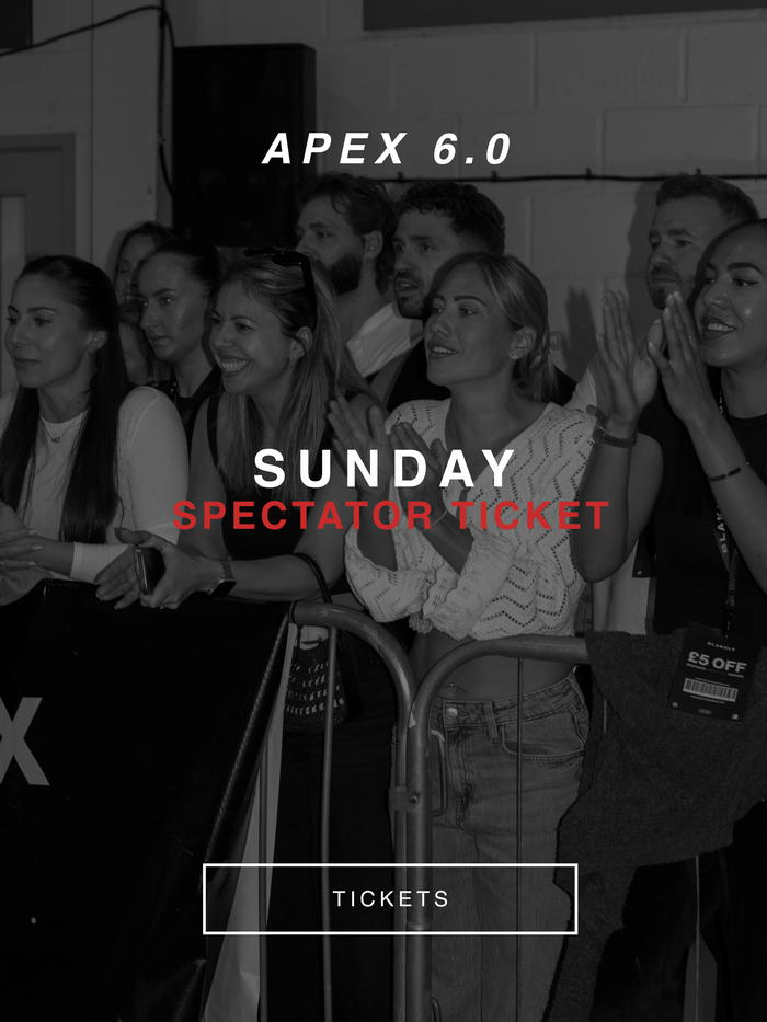 Apex 6.0 Spectator - Sunday