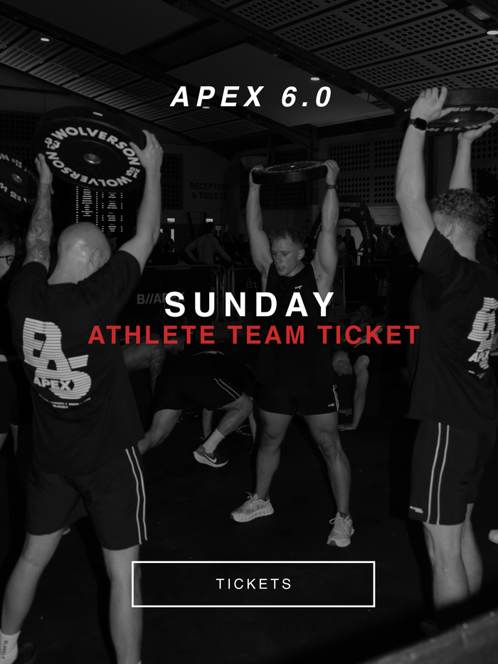 APEX 6.0 Athlete Tickets - Sunday