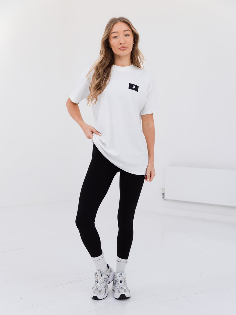 Apex Label Oversized T-Shirt - White