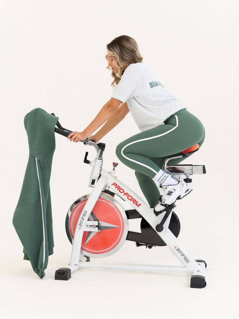 Ines Active Leggings - Vintage Green