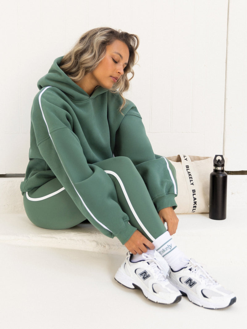 Jada Oversized Hoodie - Vintage Green