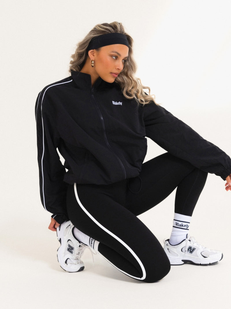 Jada Track Jacket - Black