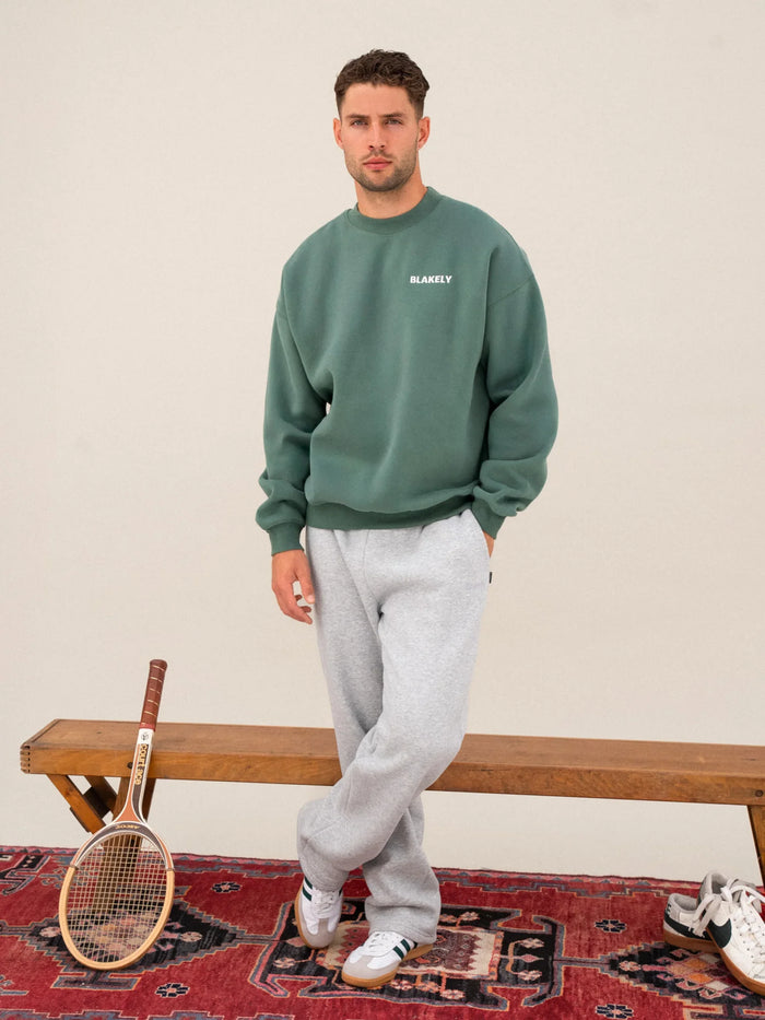 Jordan Relaxed Jumper - Vintage Green