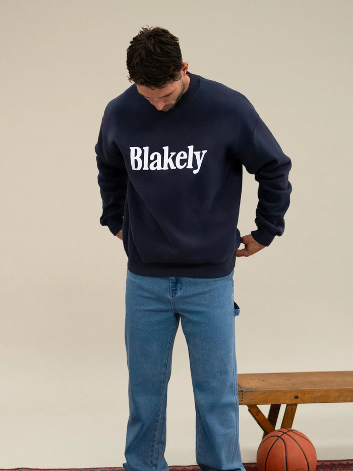 Marlo Relaxed Jumper - True Navy