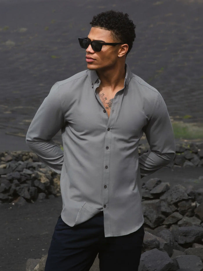 Anderson Long Sleeve Shirt - Safari Green