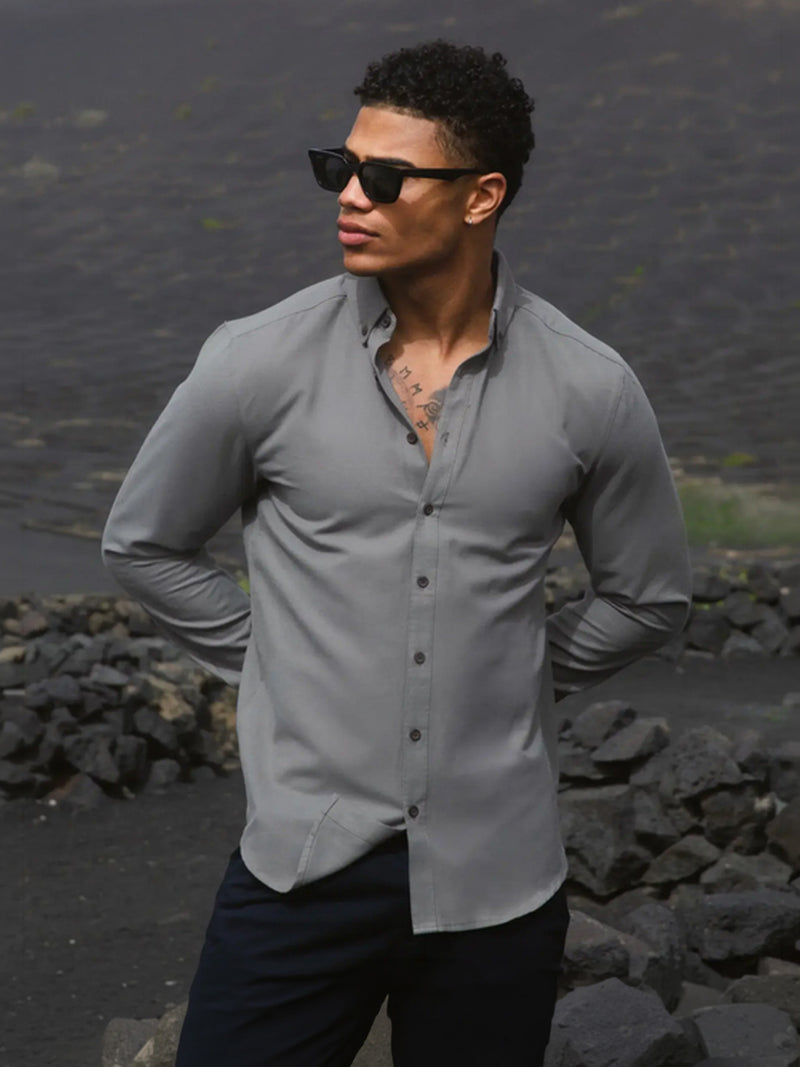 Anderson Long Sleeve Shirt - Safari Green