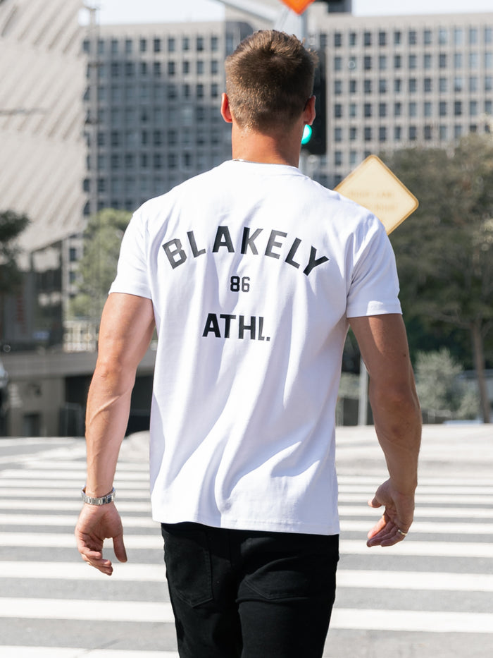 Niko Relaxed T-Shirt - White & Black