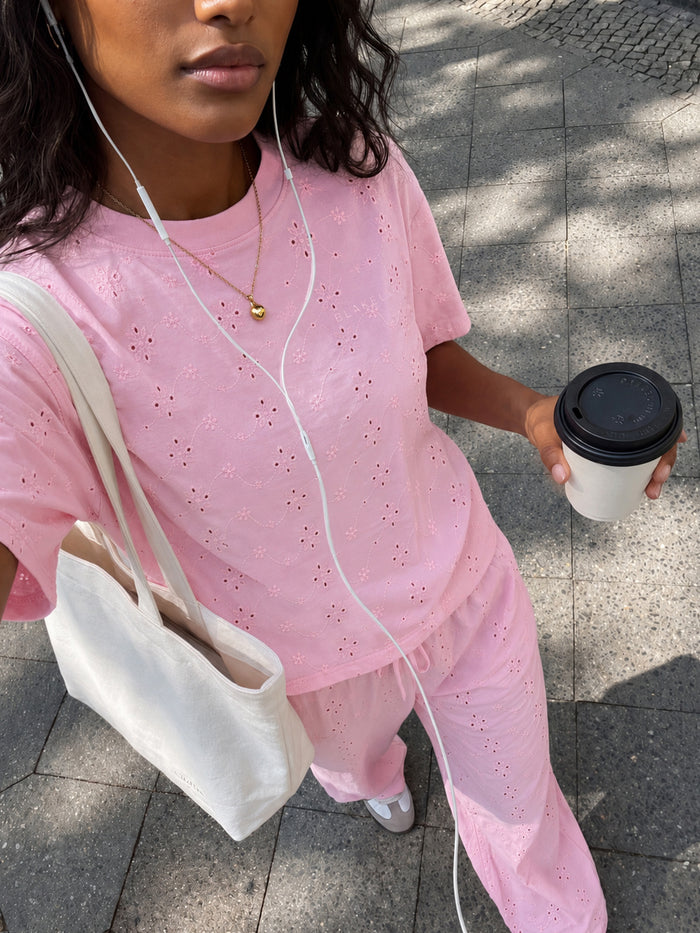 Amina Oversized T-Shirt - Pink