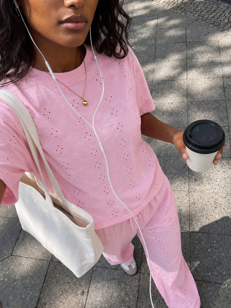 Amina Oversized T-Shirt - Pink