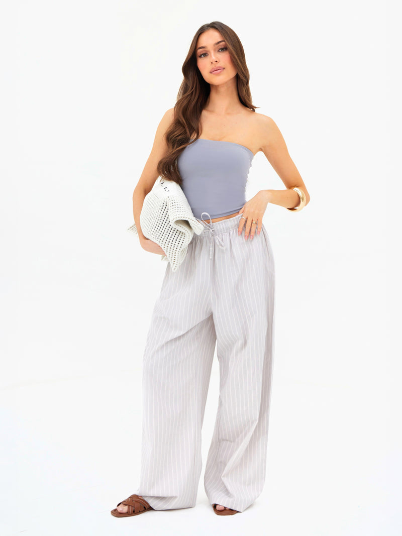 Lucia Bandeau Top - Pale Lilac