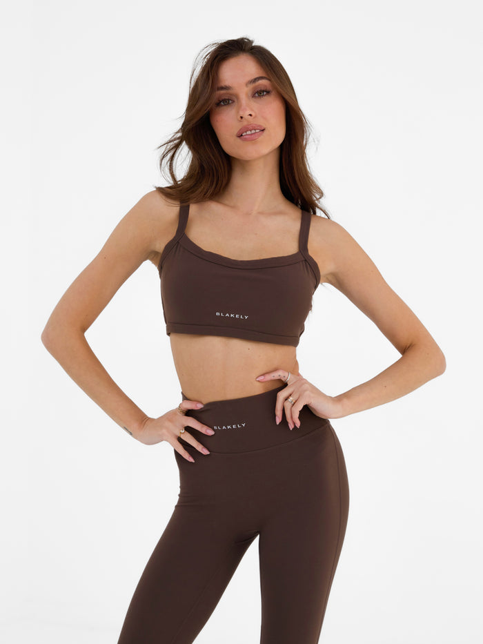 Ultimate Sports Bra - Dark Chocolate