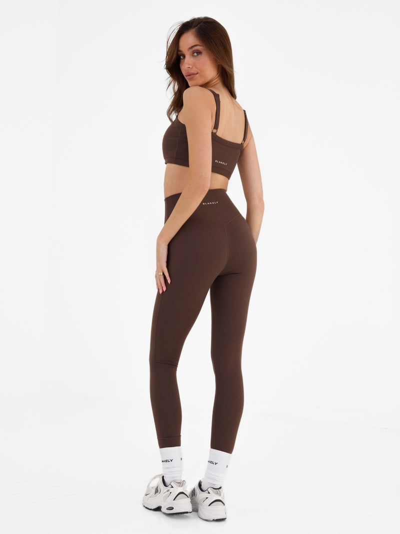 Ultimate Sports Bra - Dark Chocolate
