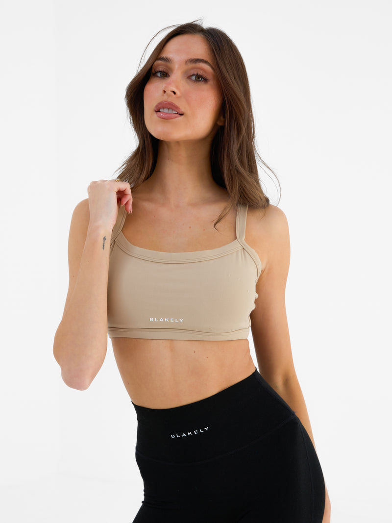 Ultimate Sports Bra - Tan