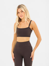 Ultimate Sports Bra - Chocolate Brown