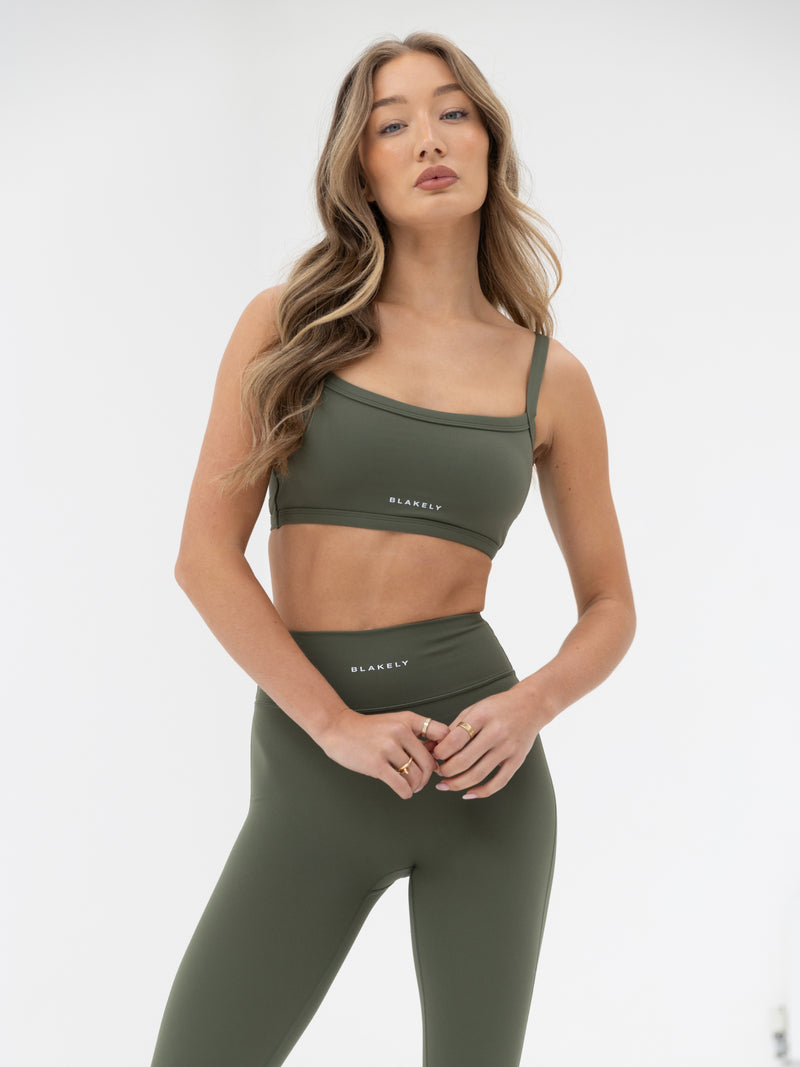 Ultimate Sports Bra - Khaki Green