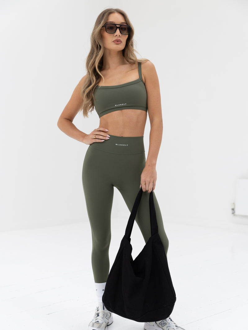 Ultimate Sports Bra - Khaki Green