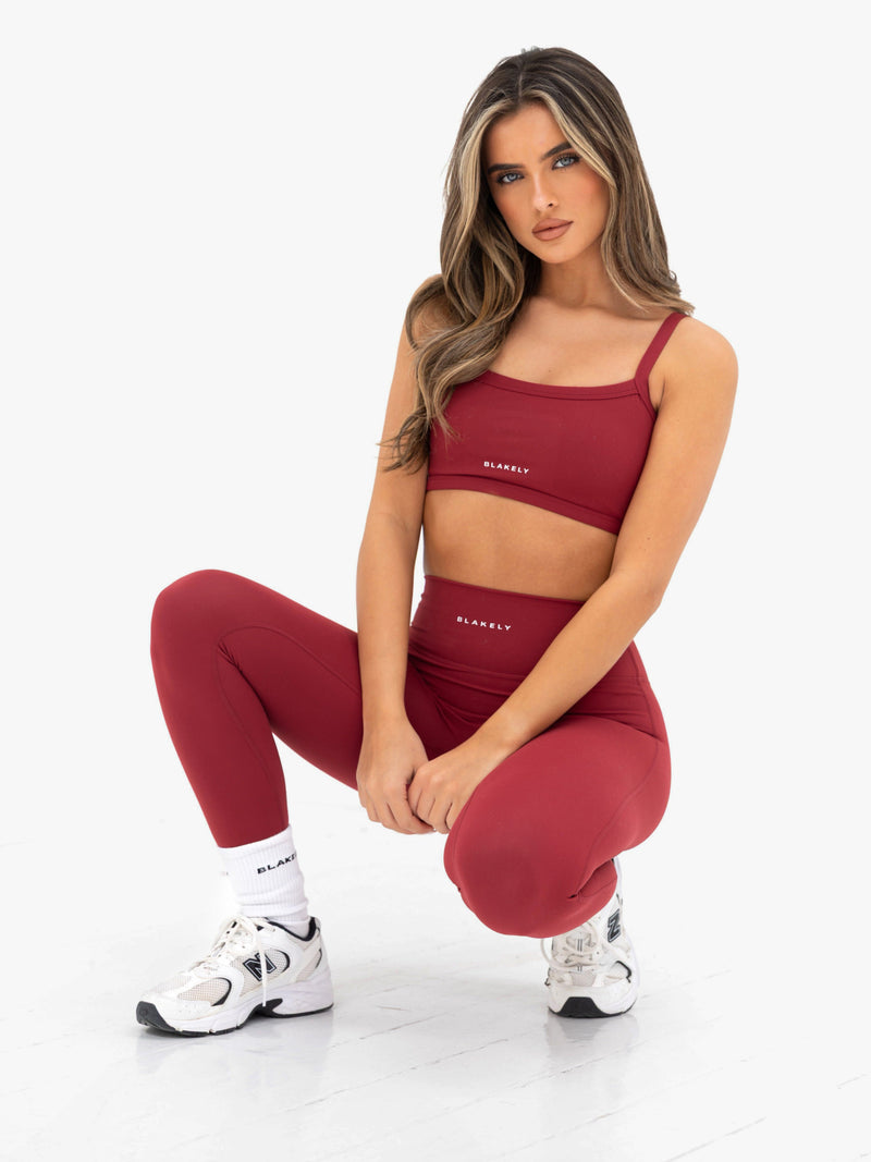 Ultimate Sports Bra - Classic Red