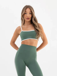 Ines Active Bra - Vintage Green