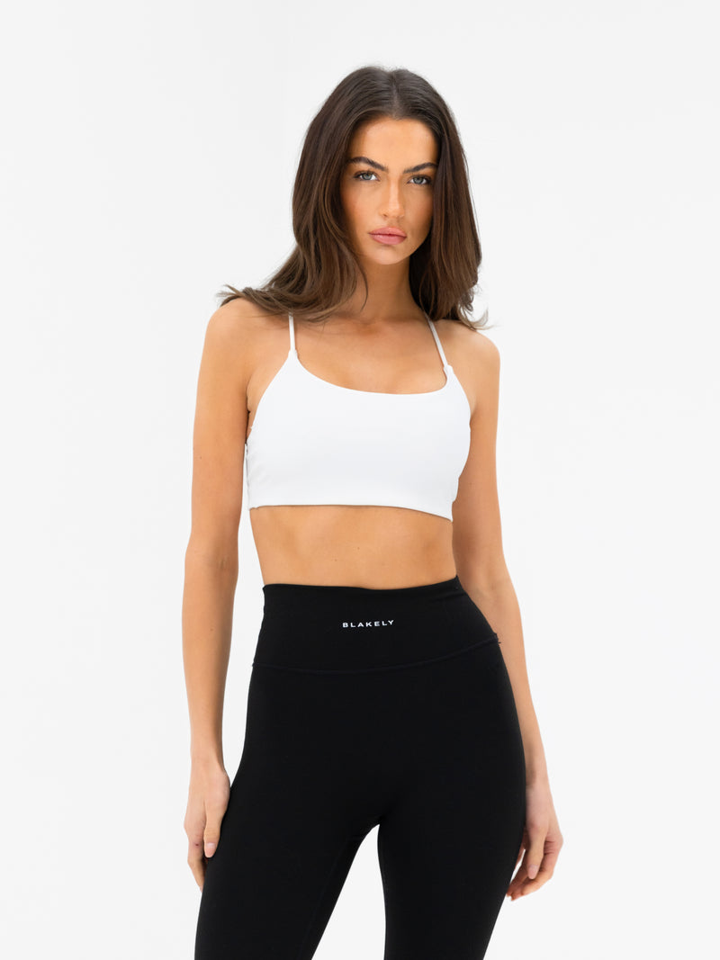 SculptForm Sports Bra - White