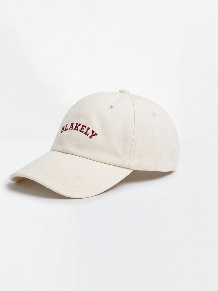 Heritage Cap - Beige & Red