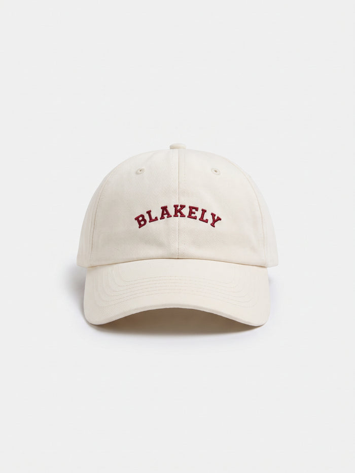 Heritage Cap - Beige & Red