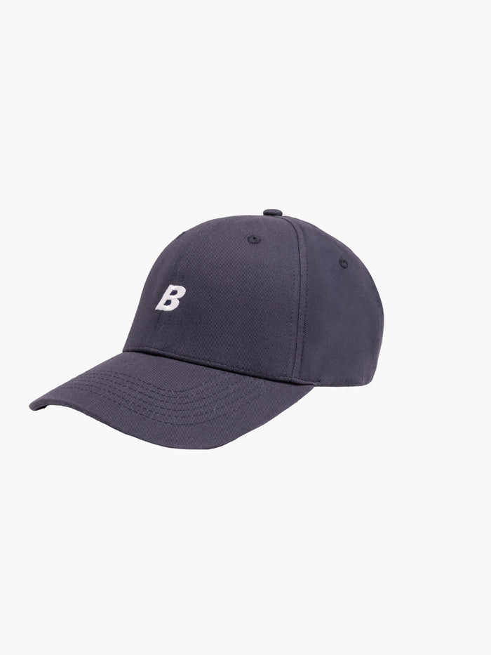 Initial Cap - Light Charcoal