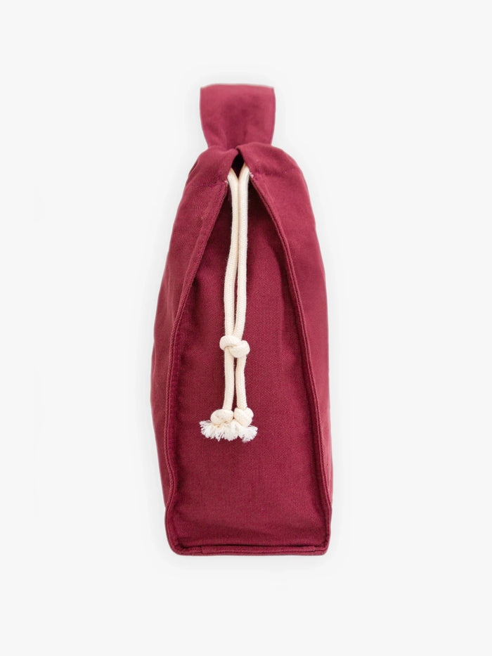 Blakely Label Tote Bag - Burgundy
