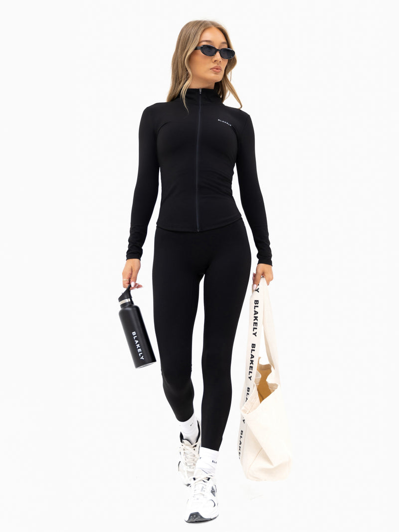 Ultimate Full Zip Jacket - Black