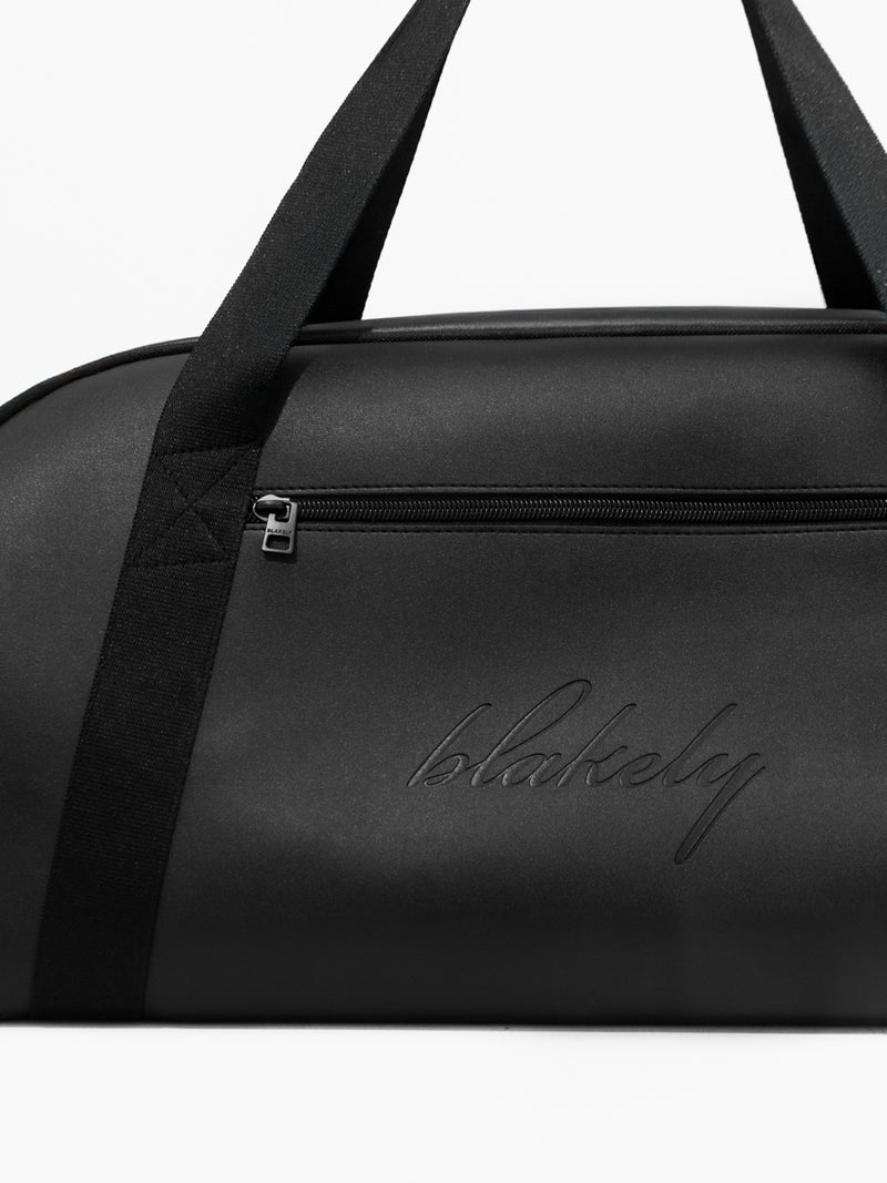 Blakely Script Duffle Bag - Black