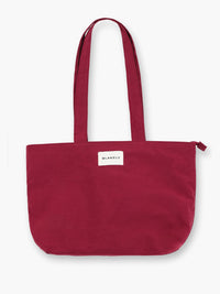 Blakely Mini Summer Tote Bag - Wine Red