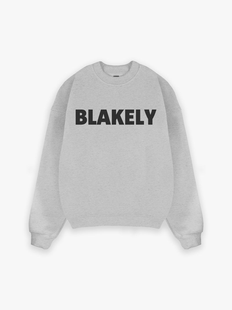 Studio Relaxed Jumper - Marl Grey