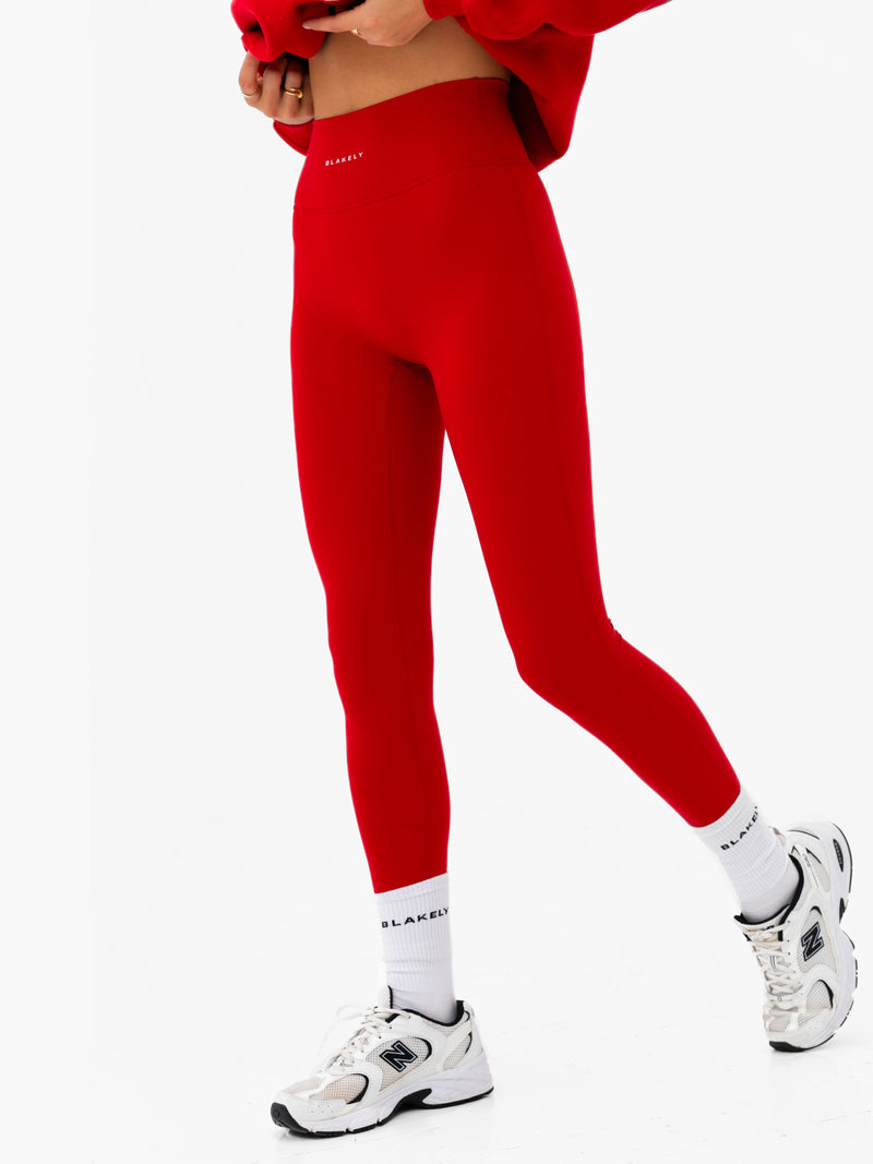 Ultimate Active Leggings - Chilli Red