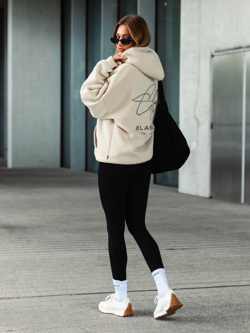 Club Oversized Hoodie - Bone