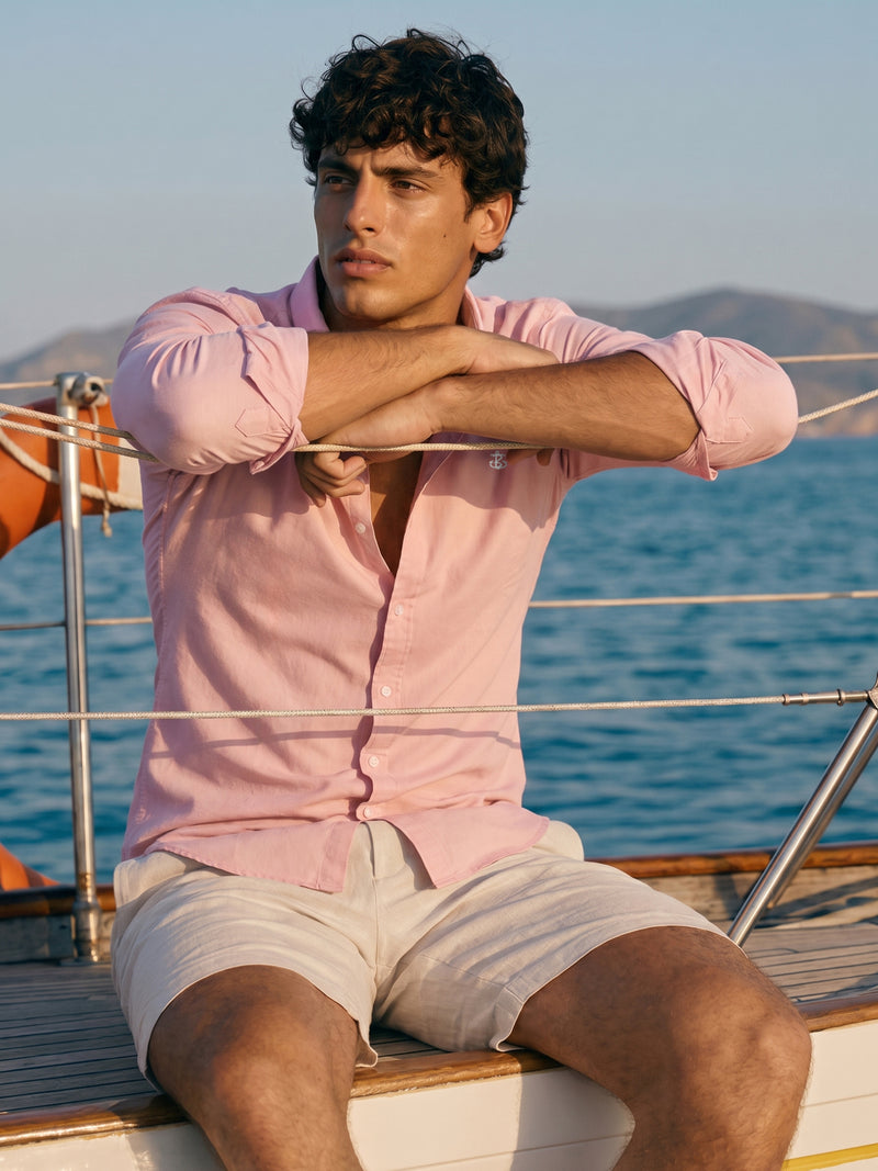 Castilla Long Sleeve Shirt - Pink