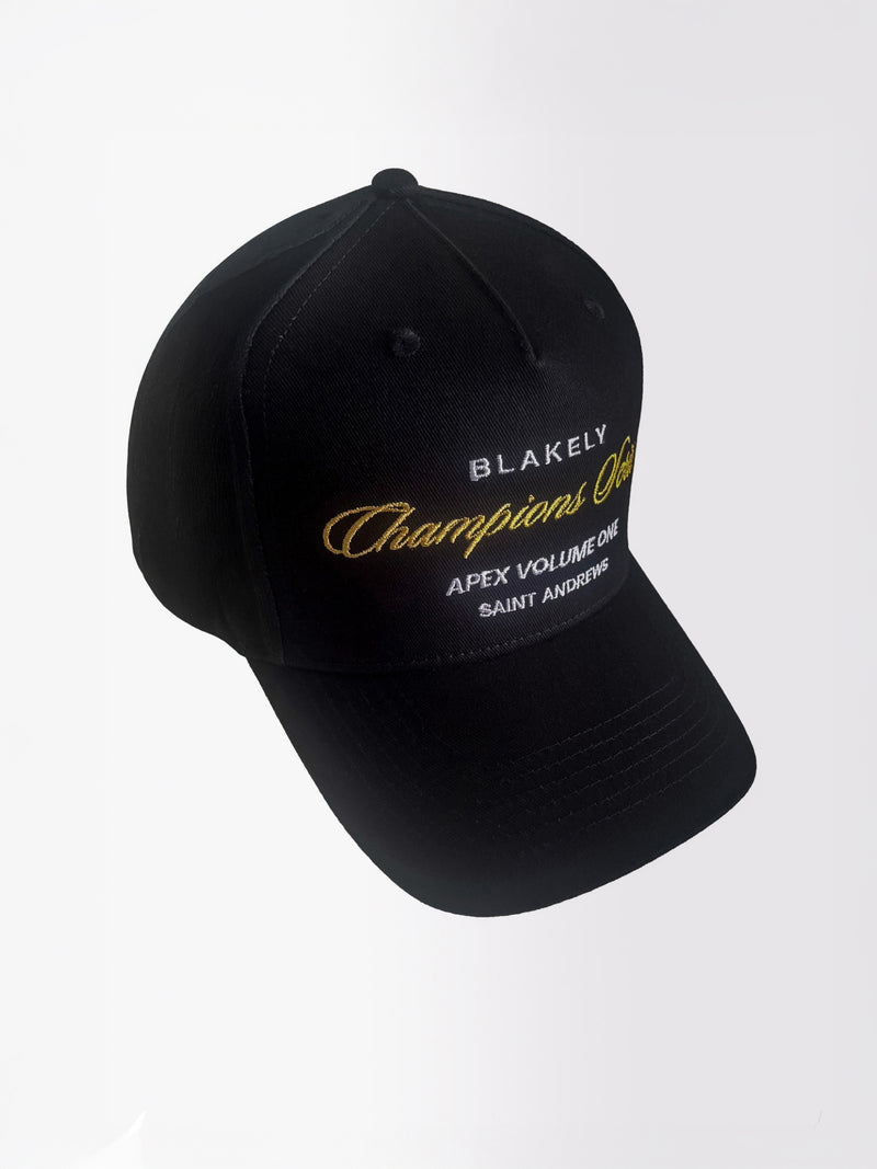 Champions Cap - Black