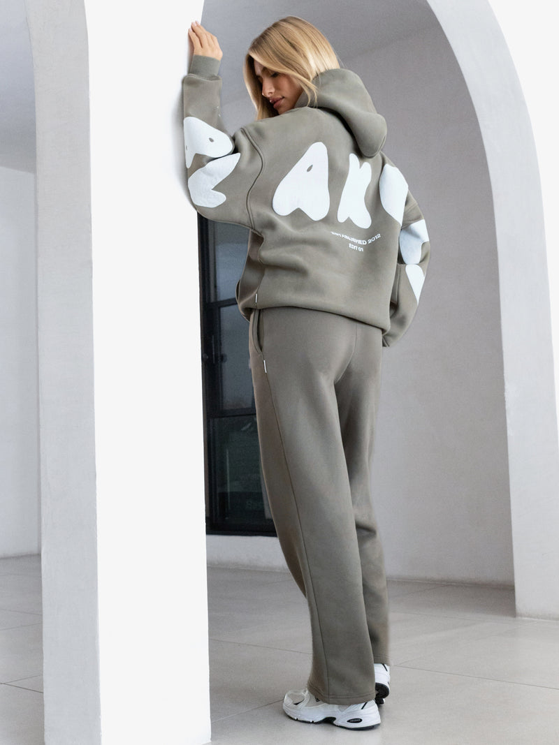 Cloud Isabel Oversized Hoodie - Safari Green