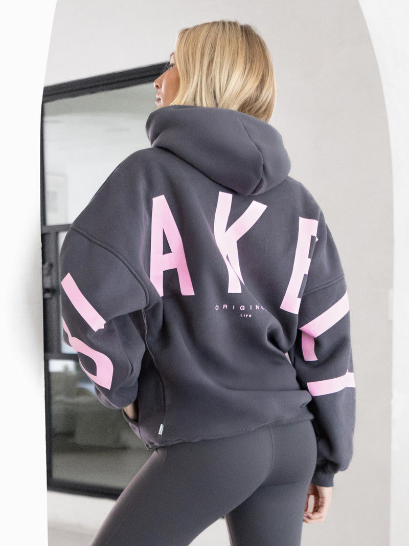 Isabel Oversized Hoodie - Graphite