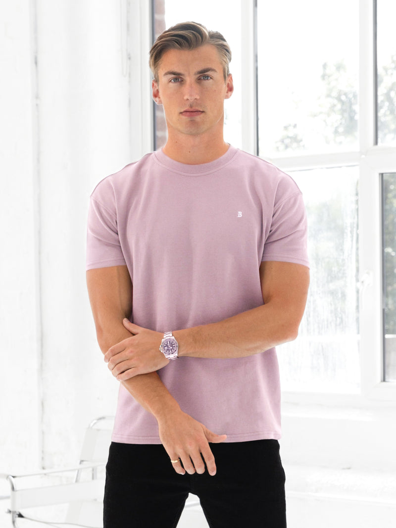 Conrad Relaxed Anchor T-Shirt - Washed Pink