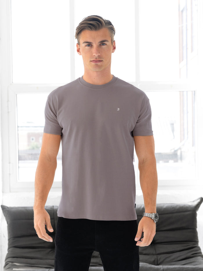 Conrad Relaxed Anchor T-Shirt - Light Brown